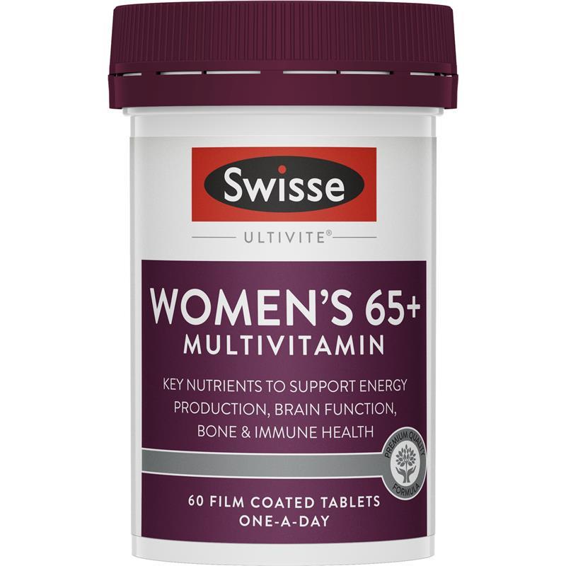 Swisse 中老年女性65岁以上复合维生素片 60粒