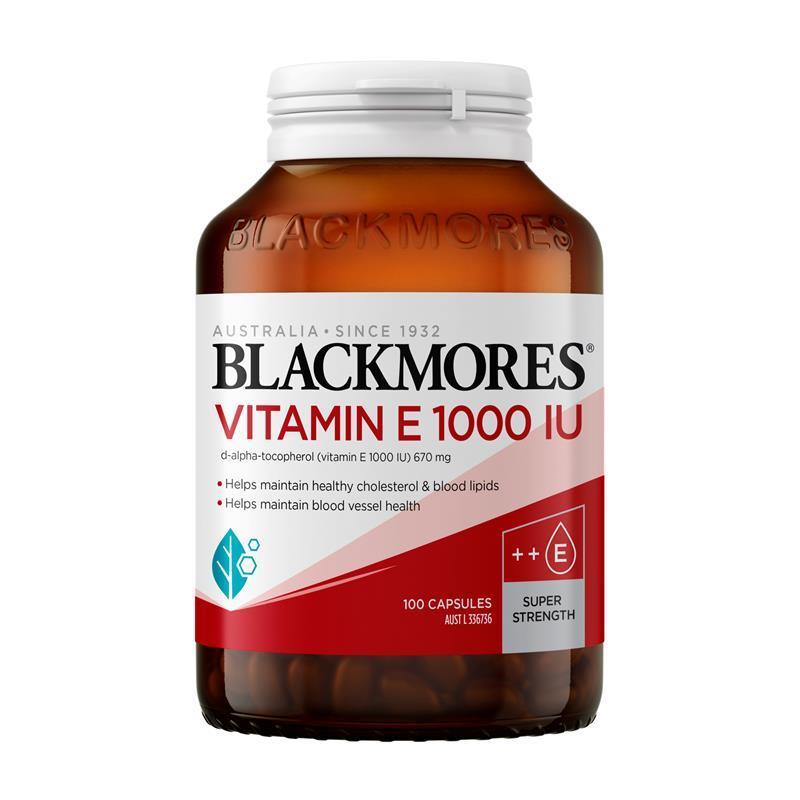 Blackmores 澳佳宝 维生素E 1000IU Vitamin E 1000IU 100粒