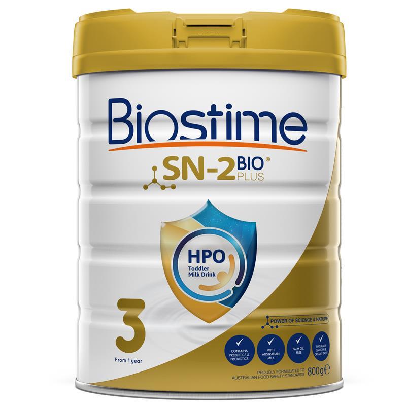 Biostime Sn-2 Bio plus Hpo 合生元婴儿奶粉3段 800g