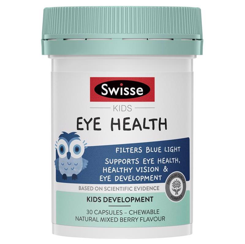 Swisse 猫头鹰儿童护眼片 眼健康 Kids Eye Health 30粒