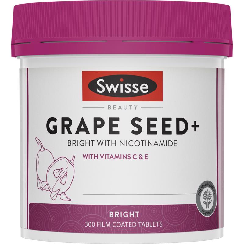 Swisse 烟酰胺葡萄籽+ (大瓶) 300粒