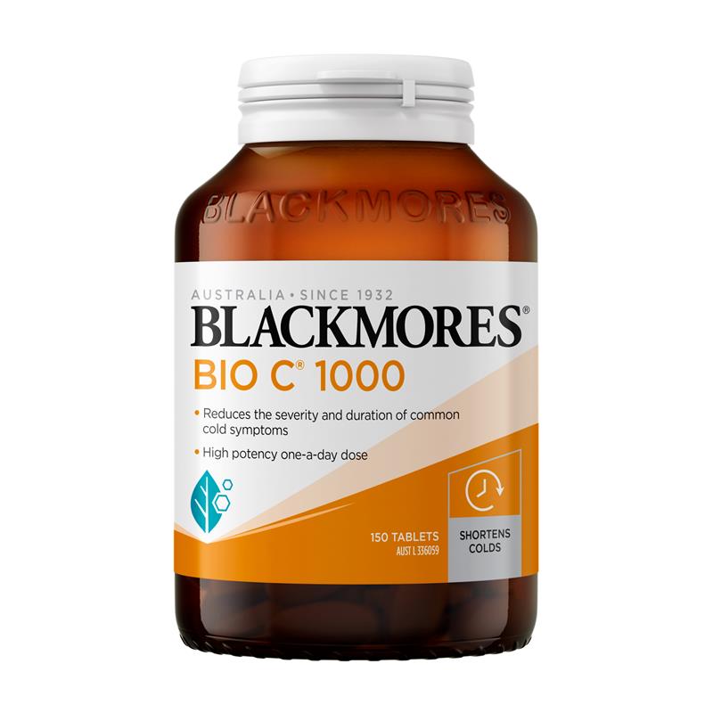 Blackmores 澳佳宝 维生素C 1000mg BioC Bio C 1000mg Vitamin C 150粒
