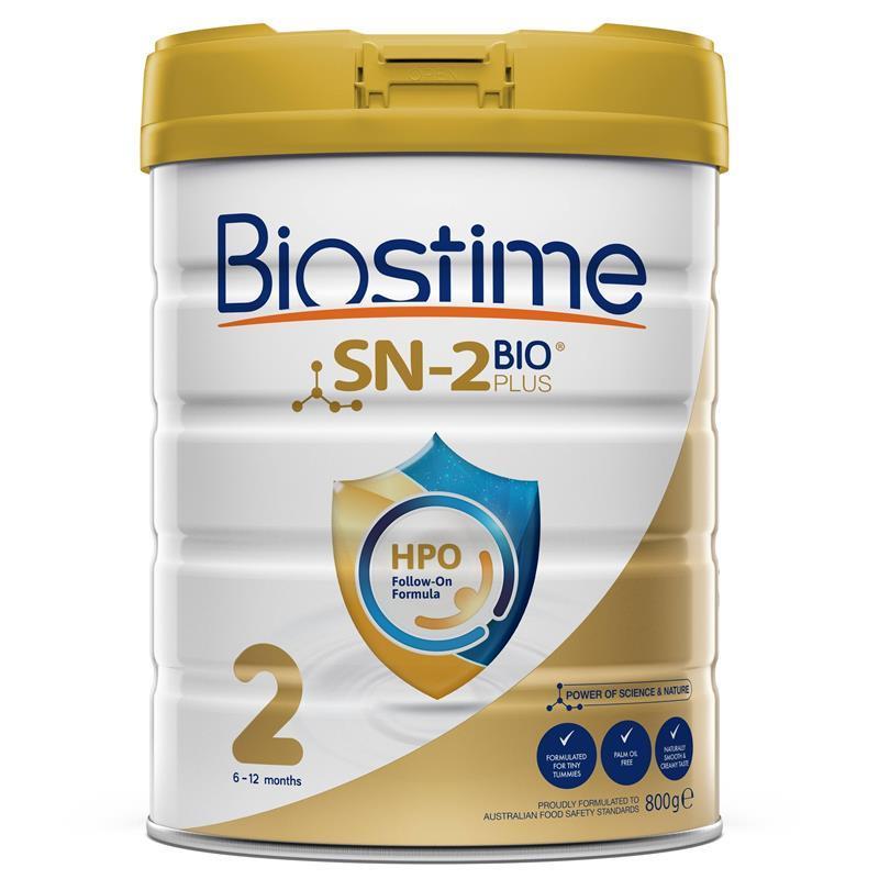 Biostime Sn-2 Bio plus Hpo 合生元婴儿奶粉2段 800g