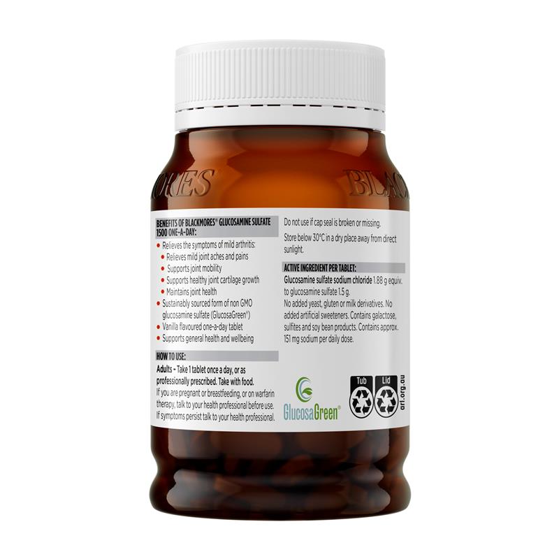 Blackmores 澳佳宝 维骨力 关节灵 Glucosamine Sulfate 1500mg 180粒