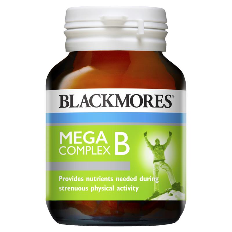 Blackmores 澳佳宝 MEGA-B复合维生素B族维生素 Mega B Complex Energy Support 75粒