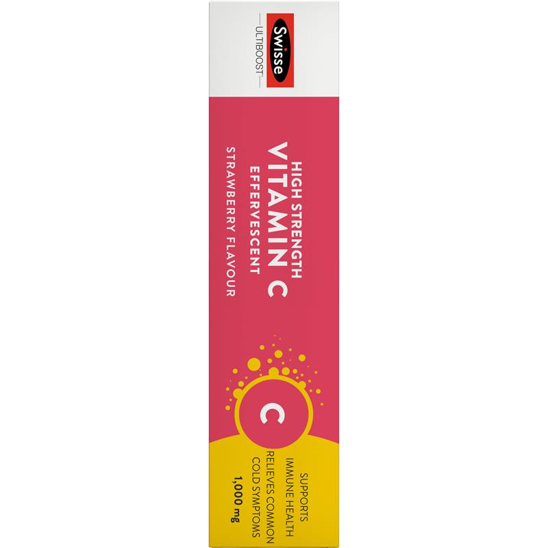 Swisse 高强度维生素C泡腾片 VC泡腾片 Vitamin C 60 Effervescent 60片
