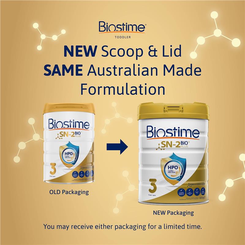 Biostime Sn-2 Bio plus Hpo 合生元婴儿奶粉3段 800g