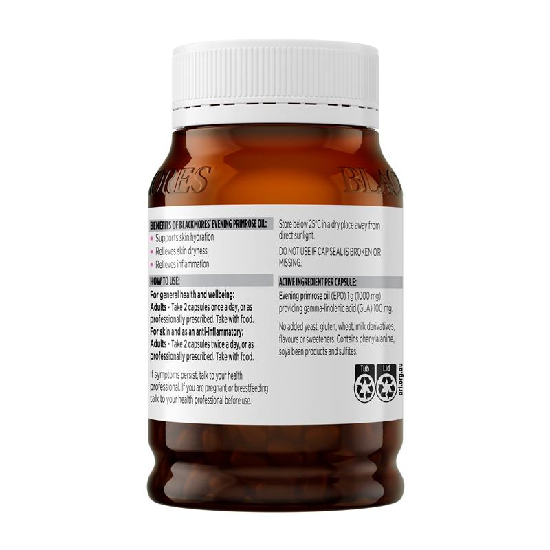 Blackmores 澳佳宝 月见草油胶囊 EPO Evening Primrose Oil 190粒