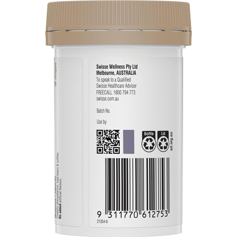 Swisse Ultiboost Vitamin K2 60 Capsules