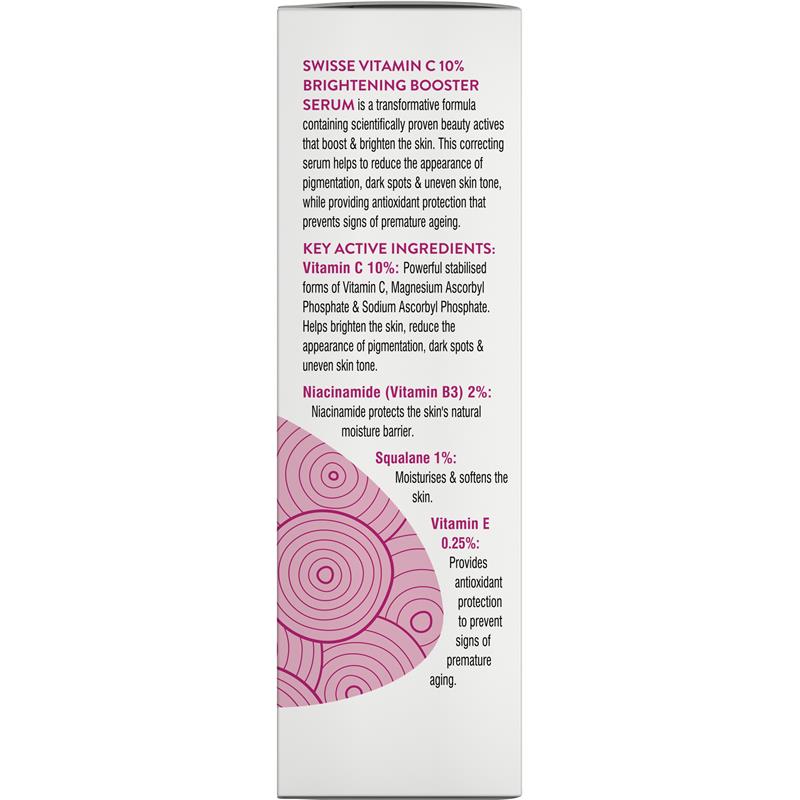 Swisse Beauty Vitamin C 10% Brightening Booster Serum 30ml image 3