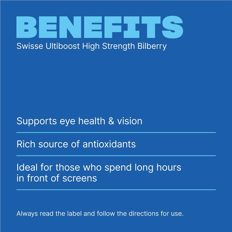Swisse 蓝莓护眼片Bilberry15000mg 30粒
