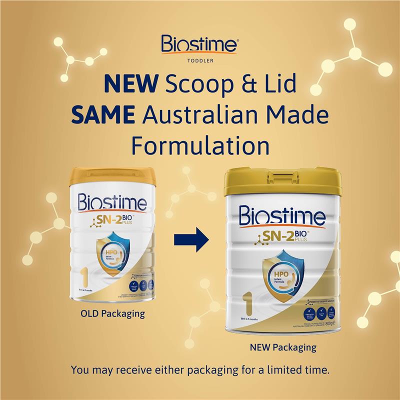 Biostime Sn-2 Bio plus Hpo 合生元婴儿奶粉1段 800g