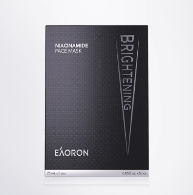 Eaoron 水光针美白 黑面膜 Instant Brightening Face Mask 5片