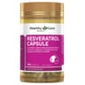 【融化不赔】Healthy Care 白藜芦醇胶囊 Resveratrol 180粒
