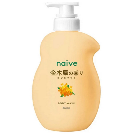 Kracie Naive Body Wash Osmanthus Scent 530ml（ 純植物保濕沐浴露 限定款金木犀桂花香）