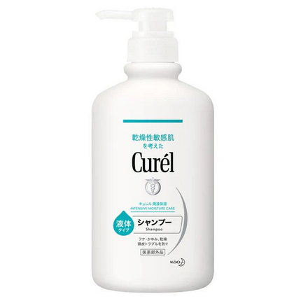 Curel Intensive Moisture Care Shampoo 420ml（珂潤潤浸保濕洗髮精）