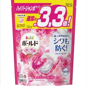 P&G 4D立體碳酸洗衣球36粒 花香粉