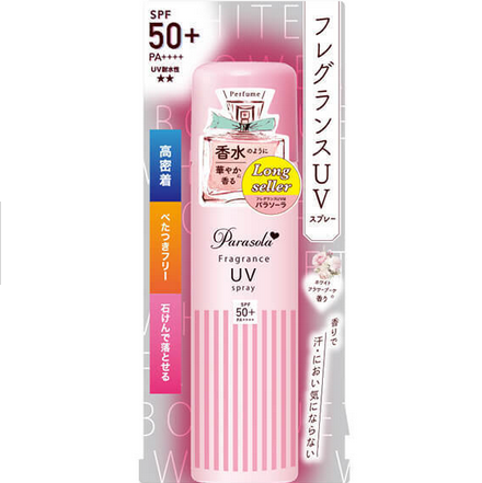 Naris Parasola Fragrance UV Spray N2 90g SPF50（娜麗絲香氛防曬噴霧）