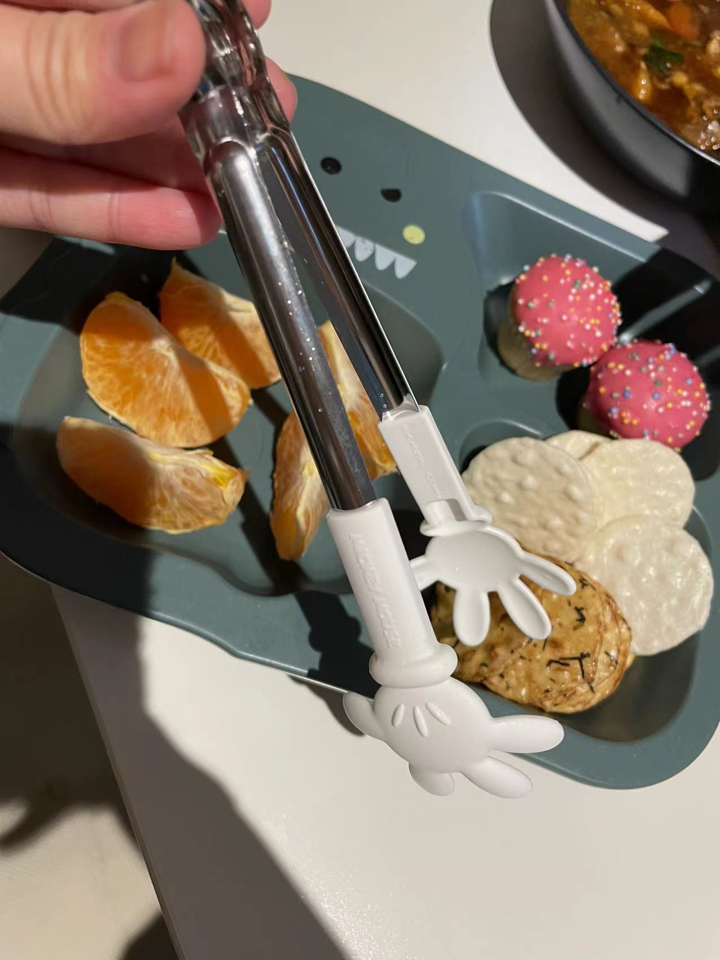 迪士尼 食物夾 米奇手手