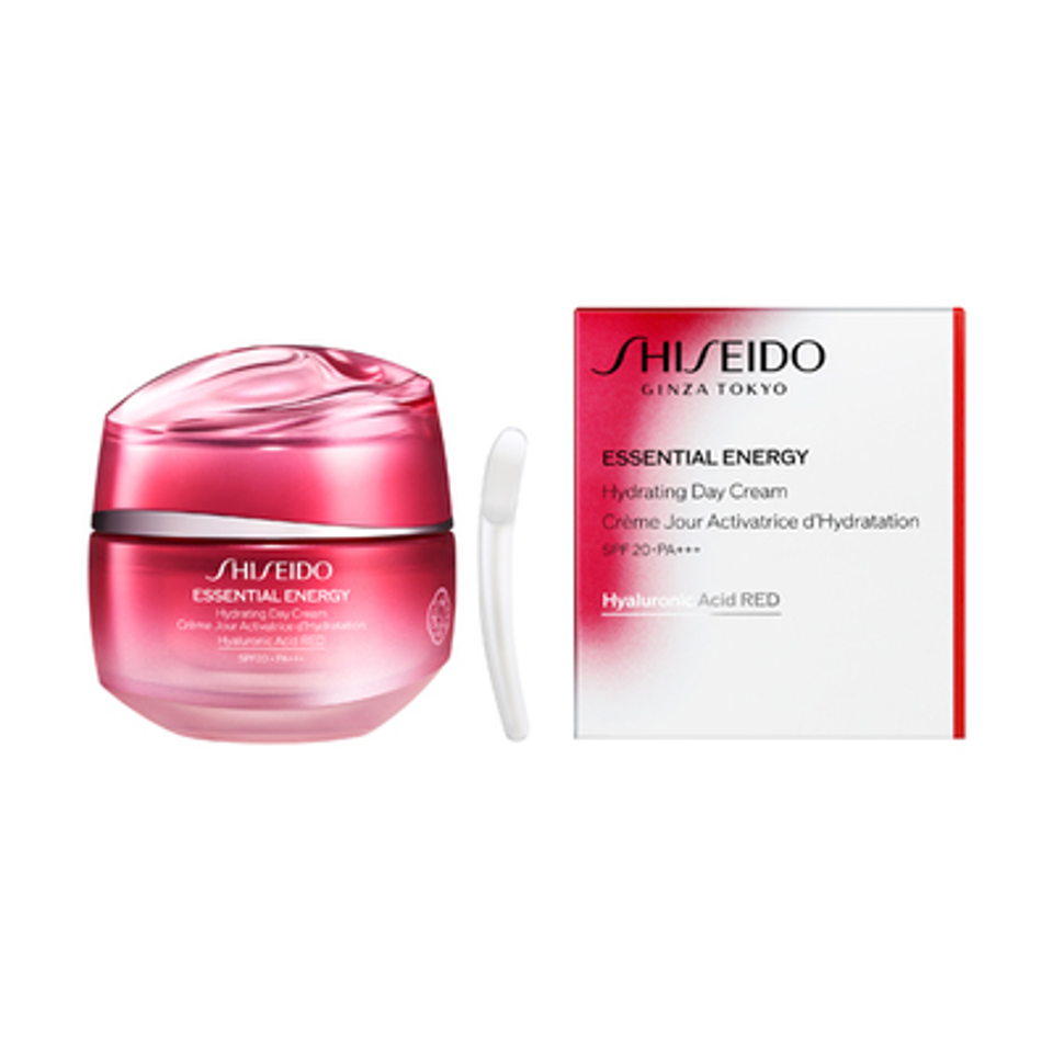 SHISEIDO Essential Energy hydrating day cream 50g SPF20+（資生堂 紅腰子系列 日霜）