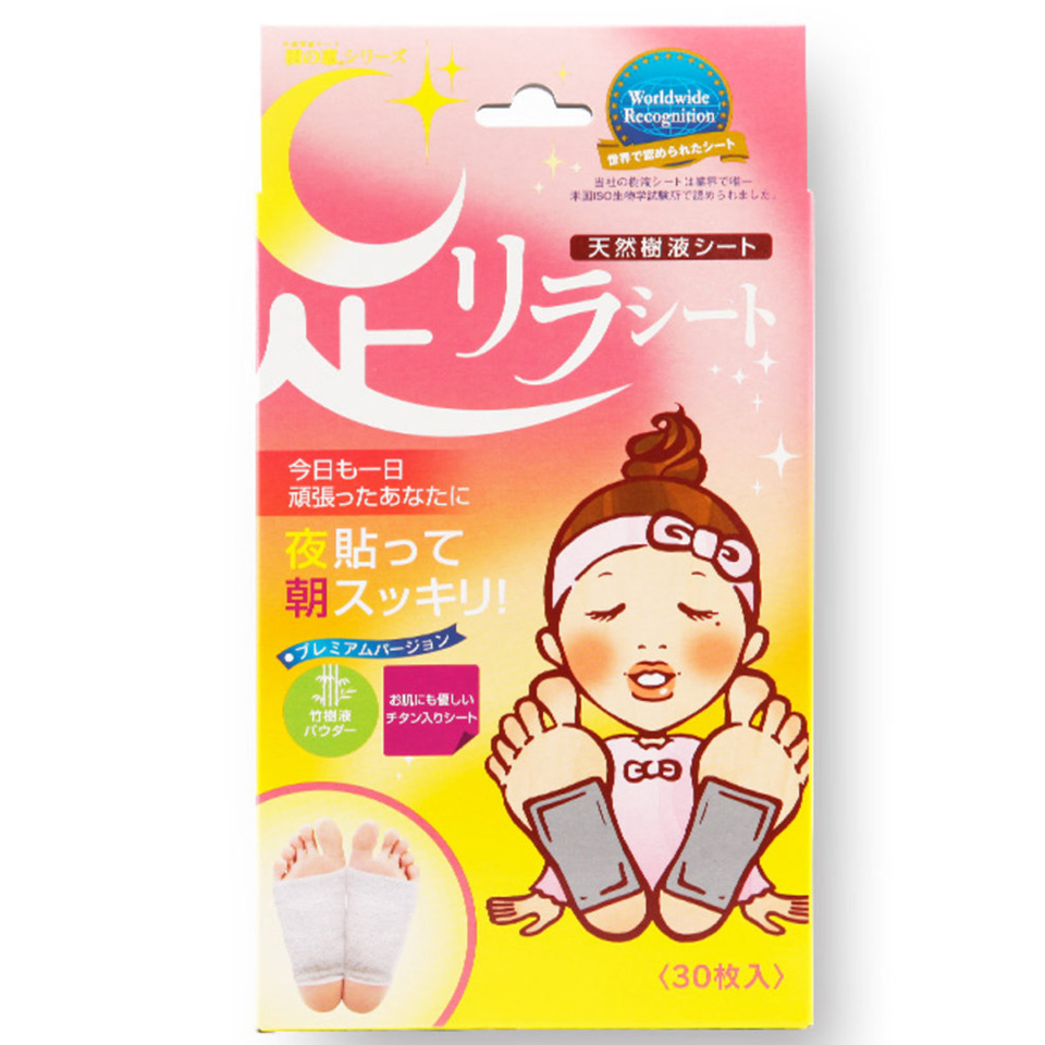 樹之惠 中村美人腳底排毒鈦元素30片