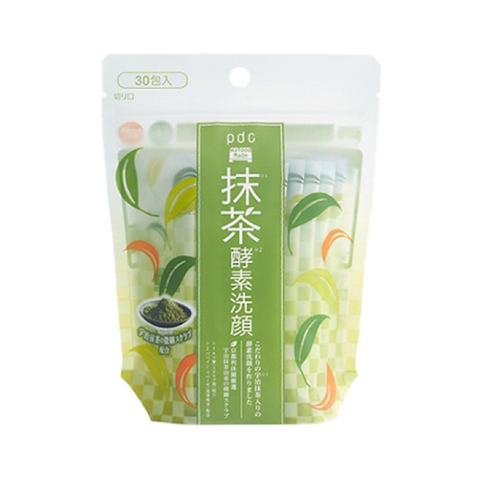 PDC 抹茶潔面酵素粉30包