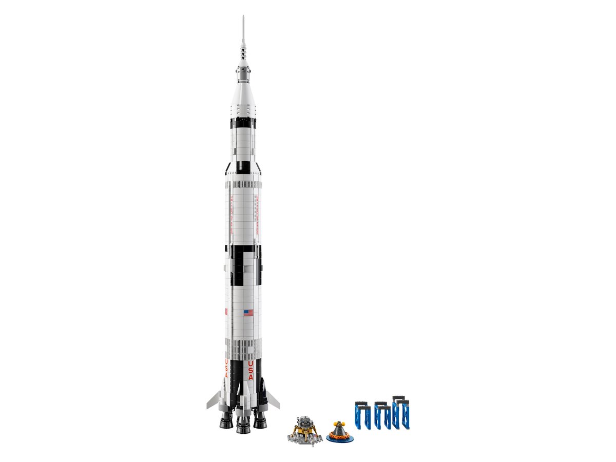 乐高 LEGO 21309 NASA Apollo Saturn V｜IDEAS 系列（绝版现货）