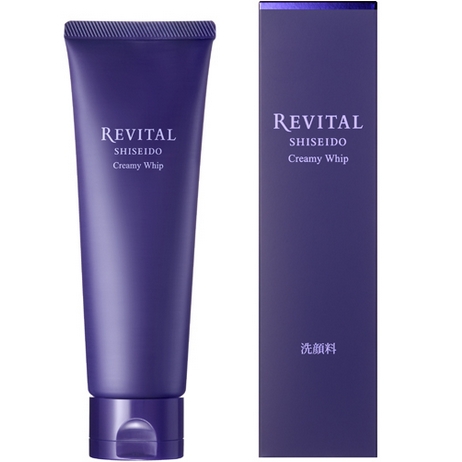 Shiseido Revital Creamy Whip 125g ( 資生堂悅薇 五紫潔面洗面乳洗面乳 )