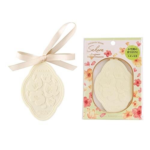 Romantic Fragrance Rubber Ornament Sakura（車掛櫻花白色款）