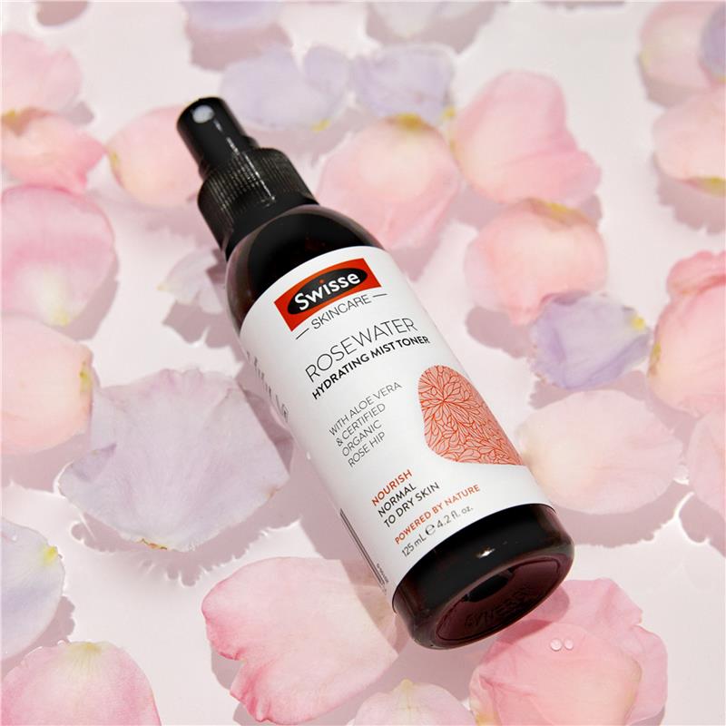 Swisse Skincare Rosewater Hydrating Mist Toner 125ml image 4