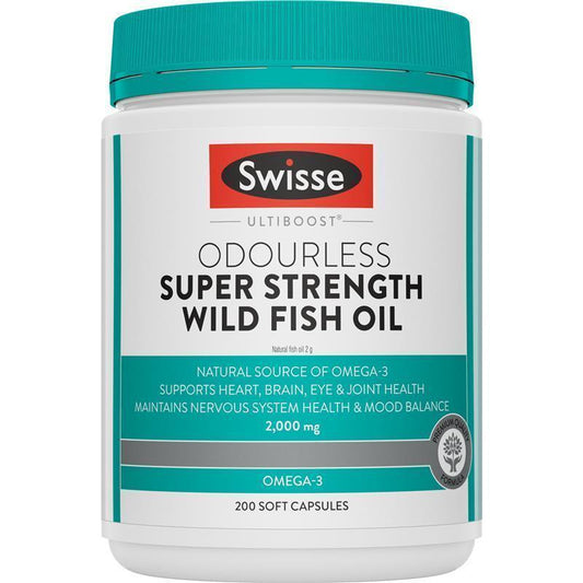 Swisse odrls wild fish oil 220 caps