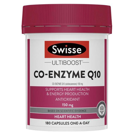 Swisse 辅酶Q10 150mg Co Enzyme Q10 150mg 180粒