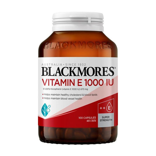 Blackmores 澳佳宝 维生素E 1000IU Vitamin E 1000IU 100粒