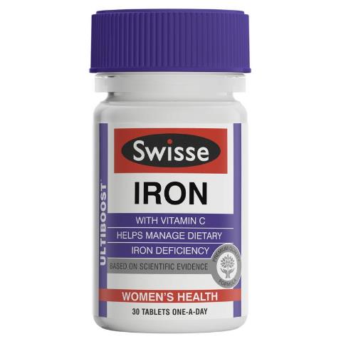 Swisse 补铁片 Iron 30片