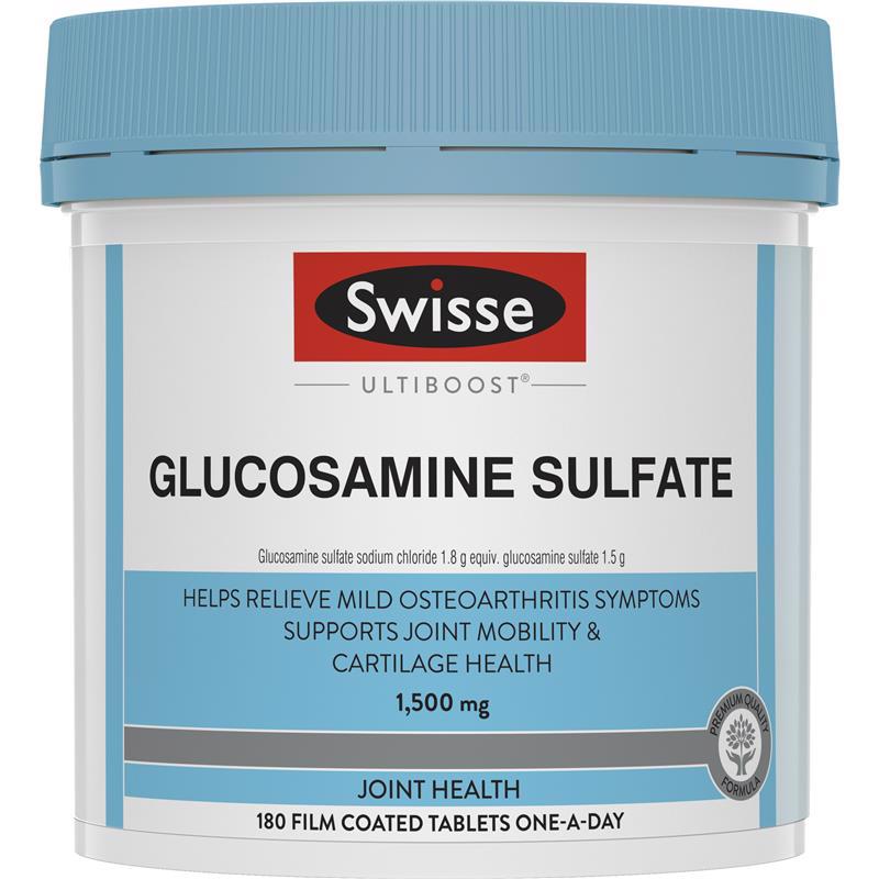 Swisse 氨基葡萄糖维骨力关节灵片 180片