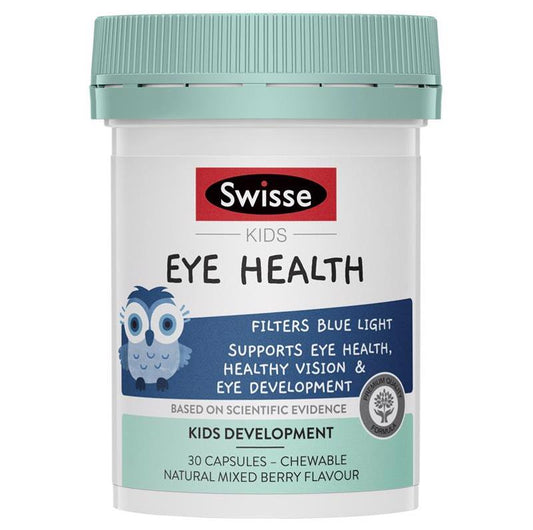 Swisse 猫头鹰儿童护眼片 眼健康 Kids Eye Health 30粒