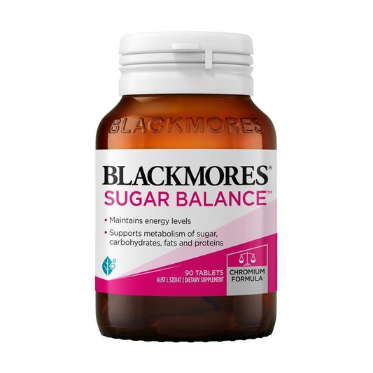 Blackmores 澳佳宝 血糖平衡片 Sugar Balance Metabolism Vitamin 90粒