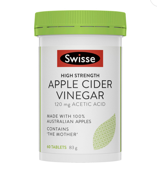 Swisse 苹果醋酵素片 Apple Cider Vinegar 60粒