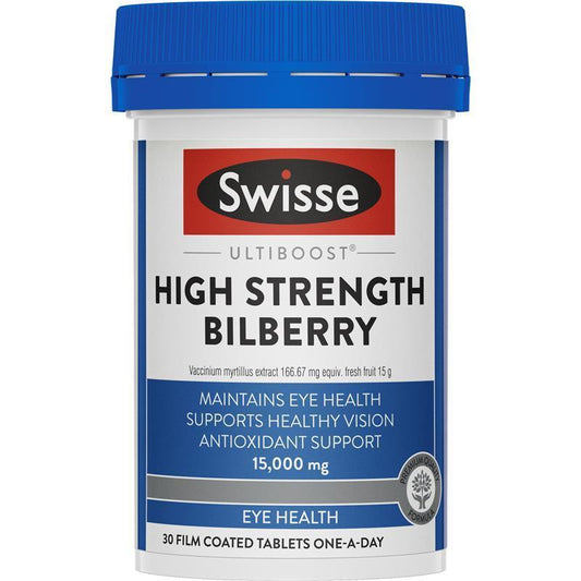 Swisse 蓝莓护眼片Bilberry15000mg 30粒