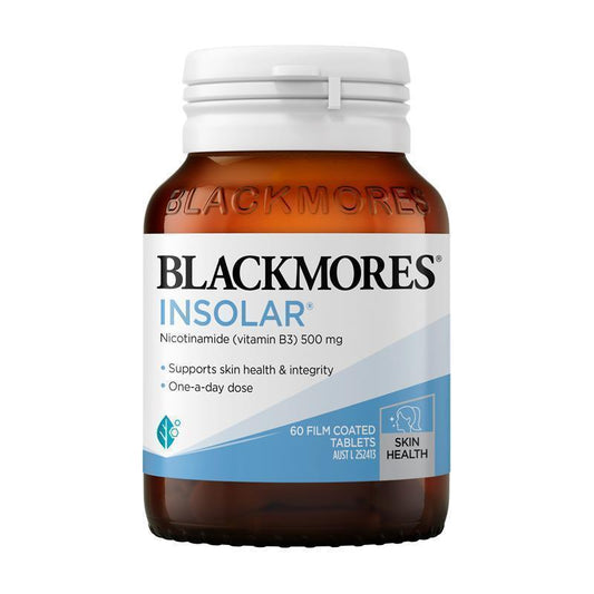 Blackmores 澳佳宝 烟酰胺 焕白修护精华片 Insolar 60粒