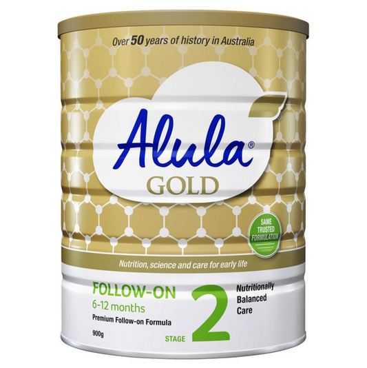 S26 惠氏婴幼儿牛奶粉Alula 2段 900g Alula Gold Stage 2 Follow-On Formula 6-12 Months 900g