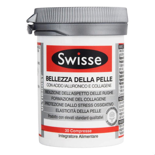 Swisse 意大利水光片口服玻尿酸 Bellezza Della Pelle 30粒