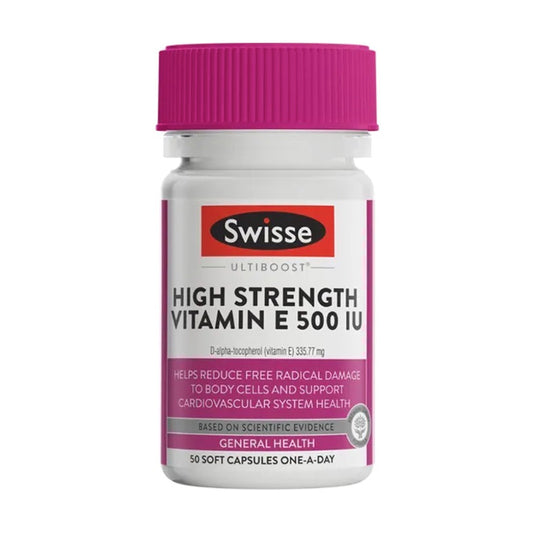 Swisse Swisse 高强度维生素High Strength Vitamin E 500IU 50粒
