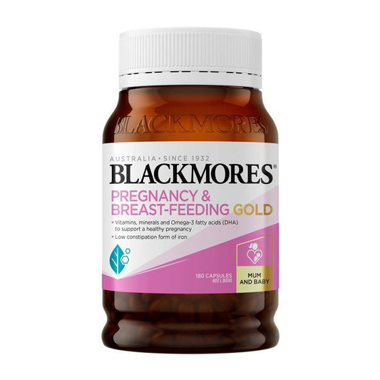 Blackmores 澳佳宝 孕妇黄金素 Pregnancy & Breastfeeding Gold 180粒
