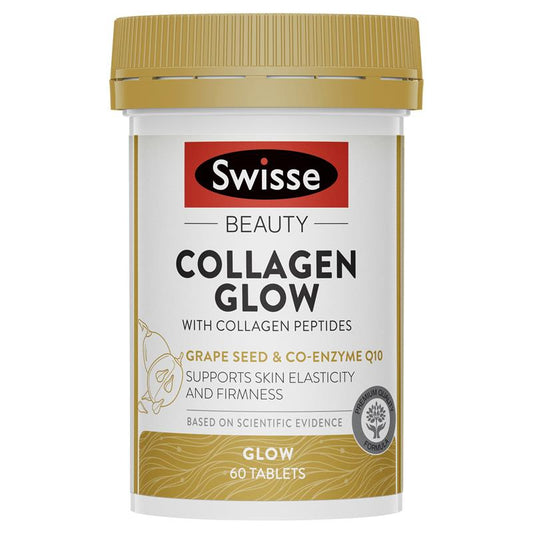 Swisse 水光片 collagen glow （含葡萄籽 q10） 60粒
