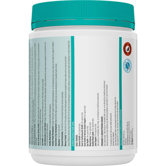 Swisse odrls wild fish oil 220 caps