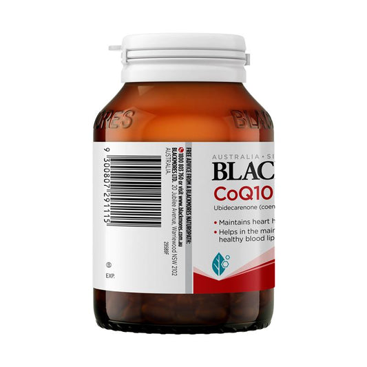 Blackmores 辅酶Q10 150mg CoQ10 150mg Heart Health Vitamin 125粒