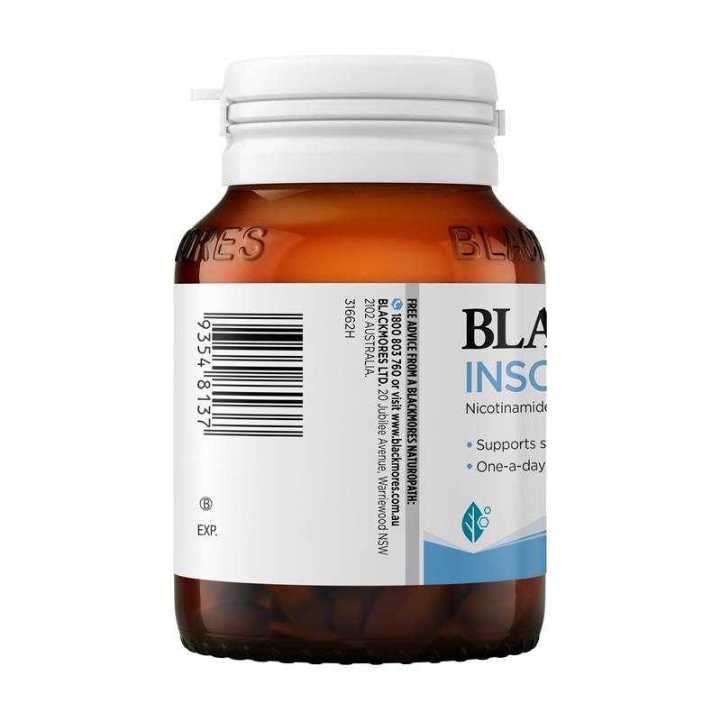 Blackmores 澳佳宝 烟酰胺 焕白修护精华片 Insolar 60粒