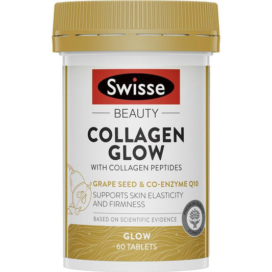 Swisse beauty collagen glow 胶原蛋白肽亮肤营养片 60 Tablets image 0