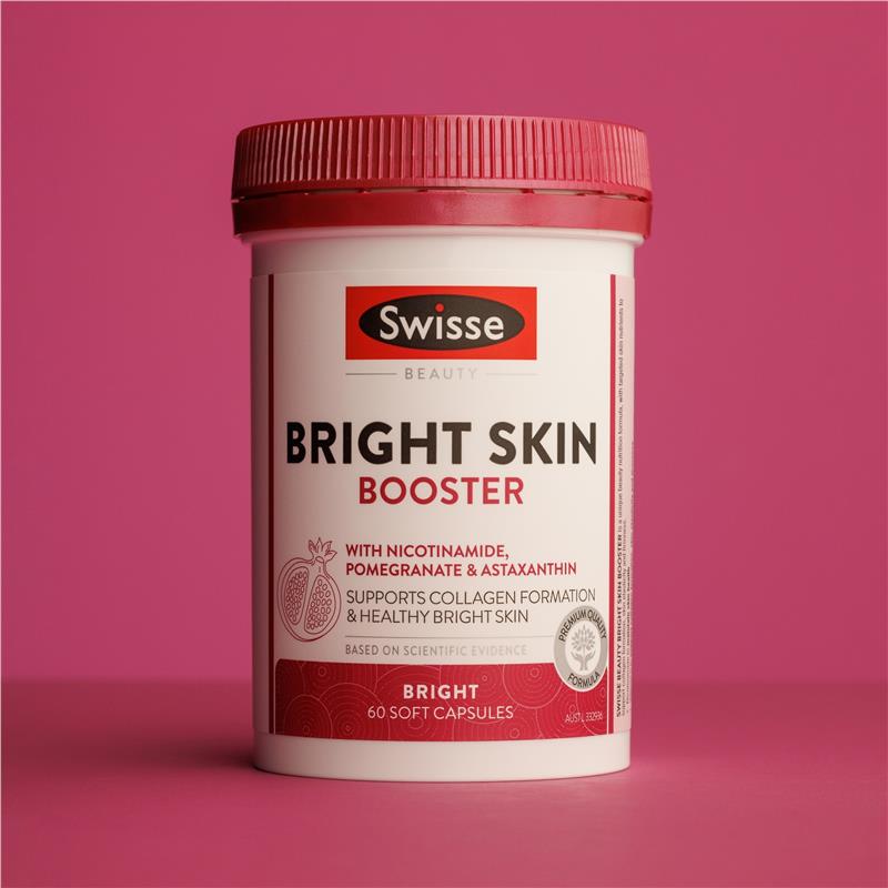 Swisse 烟酰胺亮肤片Beauty Bright Skin（维生素c石榴虾青素） 60粒 image 4
